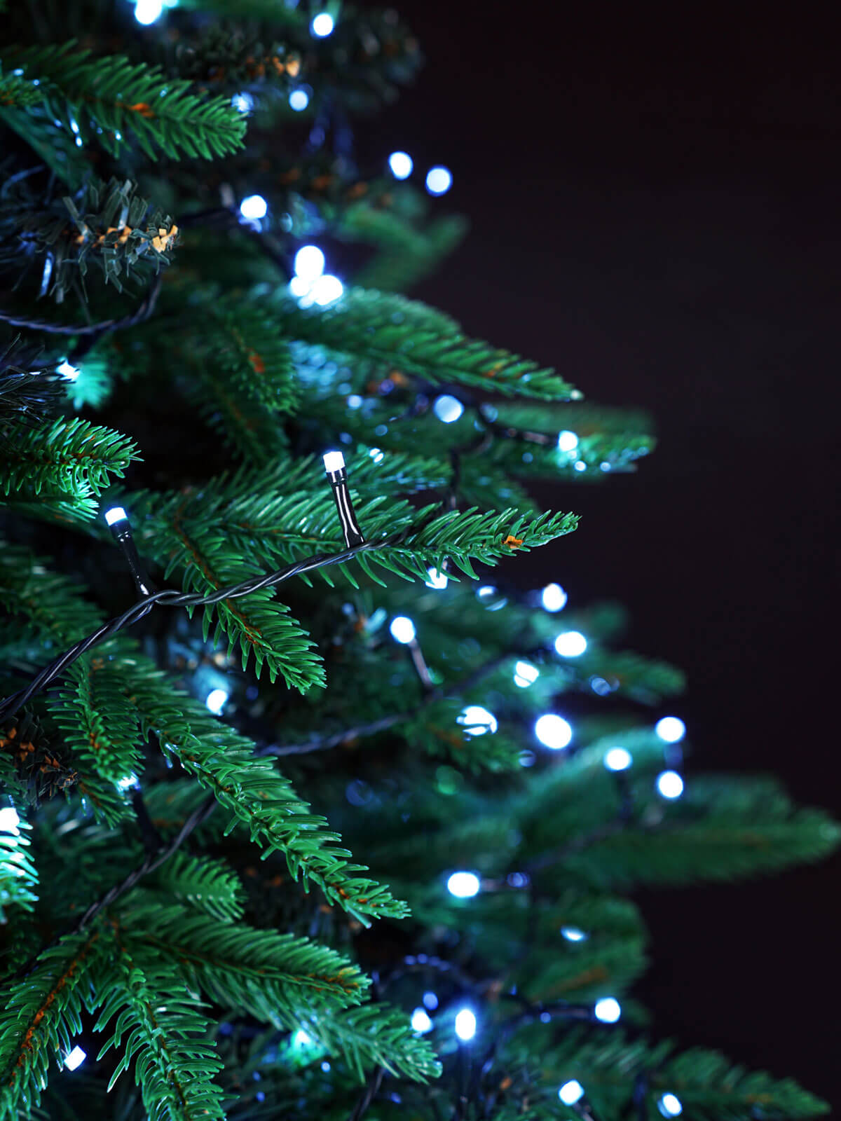 LED Božićne lampice - Boja hladno bijela (na struju)