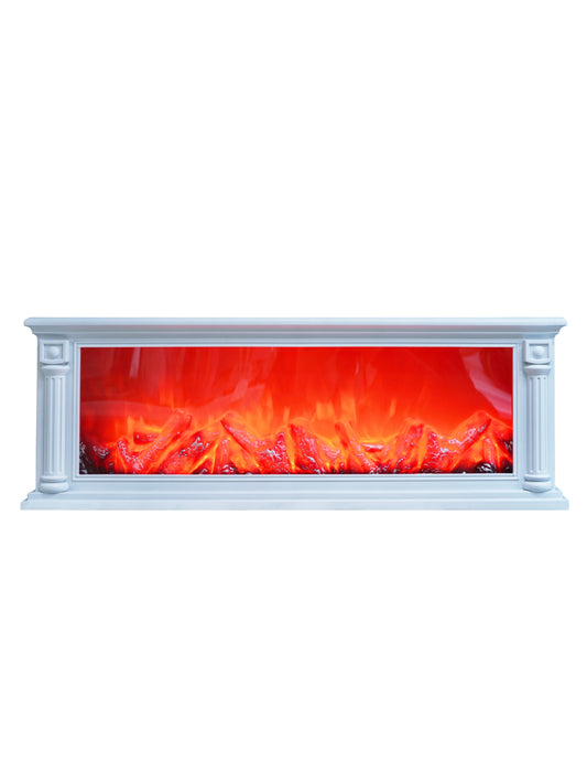 LED Kamin s efektom plamena 63 x 12 x 21.5 cm