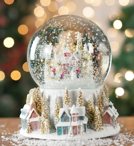 Božićna vodena kugla (Zimska idila) 12 x 12 x 16