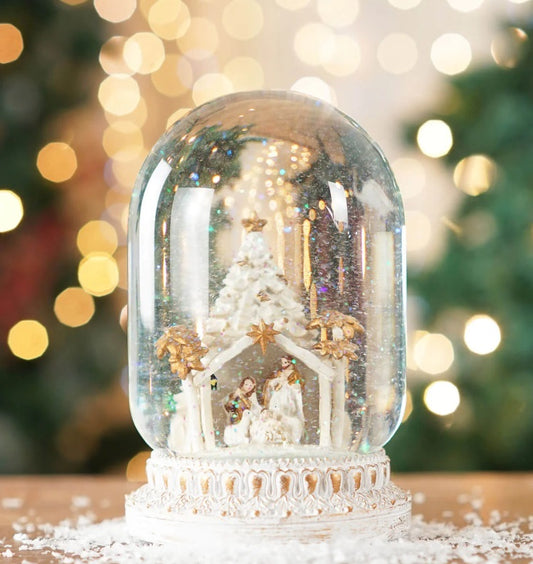 Božićna vodena kugla (Betlehem) 10.4 x 10.4 x 16