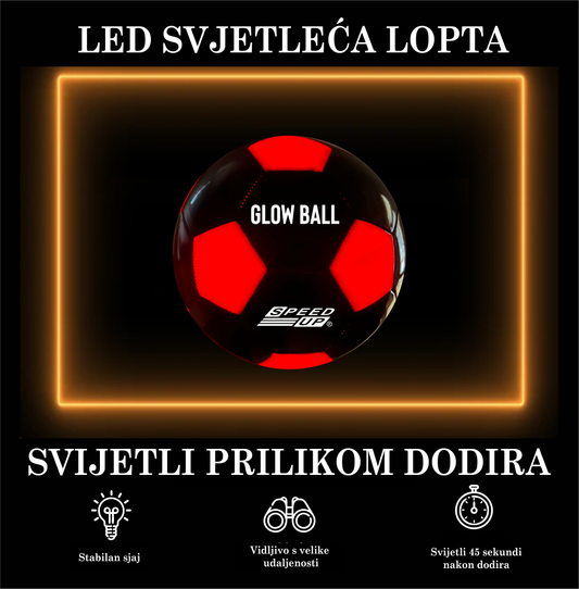 LED SVJETLEĆA LOPTA