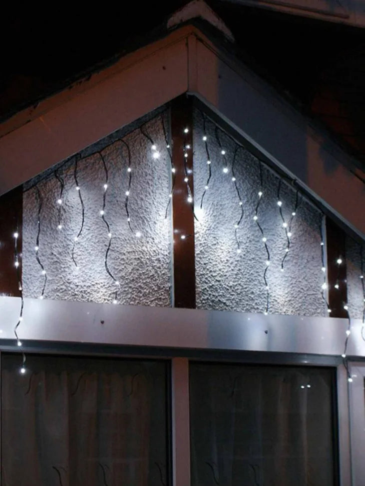LED Božićne sige - Boja hladno bijela (na struju)  TREPEREĆA!